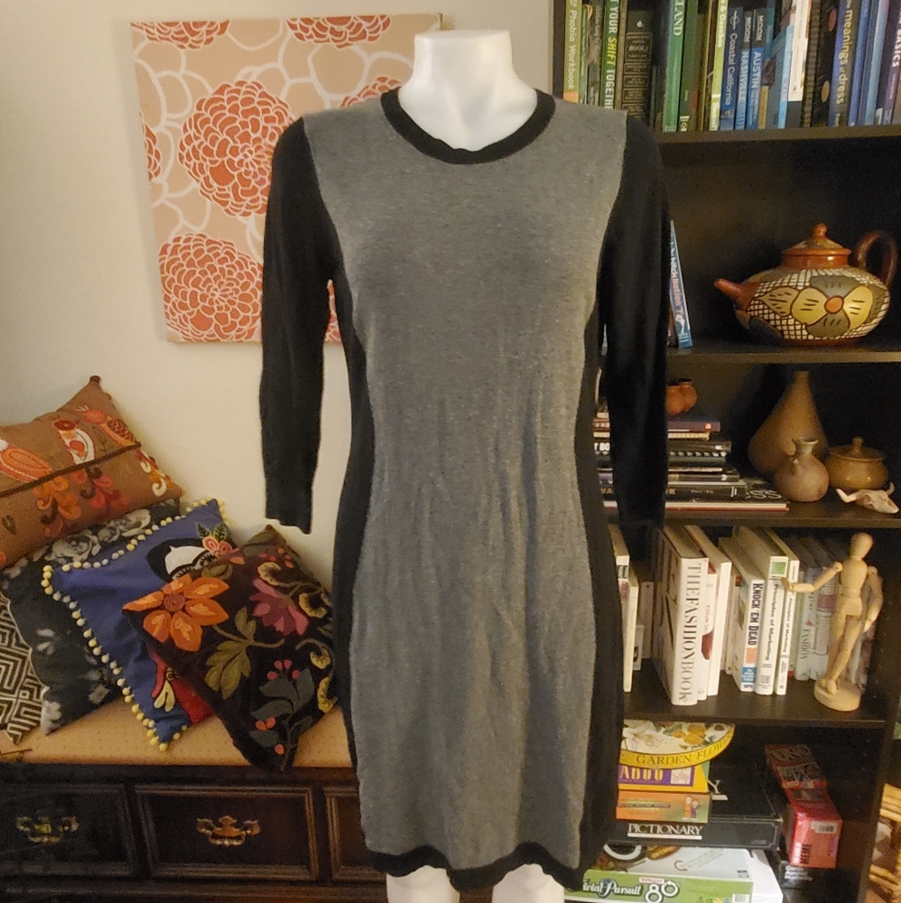 SOLD Mossimo Color Block Stretch Knit Dress